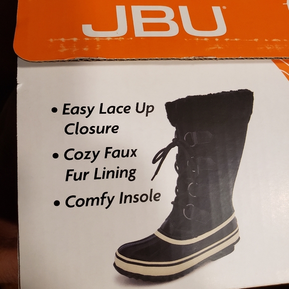 JBU Ladies Winter and Spring boots, black in colo, size 9 - Picture 5 of 10